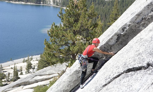 Climbing in Yosemite National Park