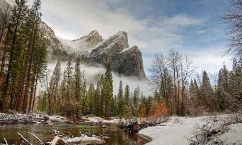 The Three Brothers in Yosemite National Park