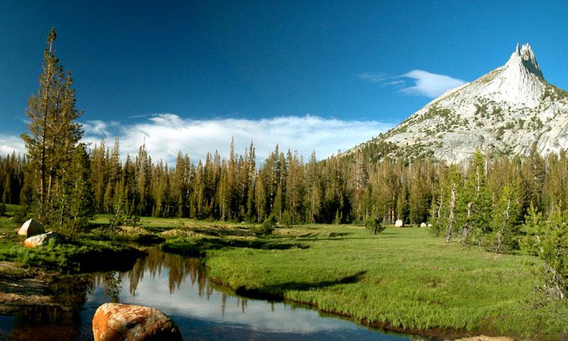 Cathedral Peak in Yosemite National Park