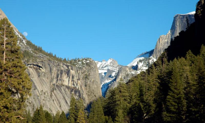 The Royal Arches in Yosemite Valley