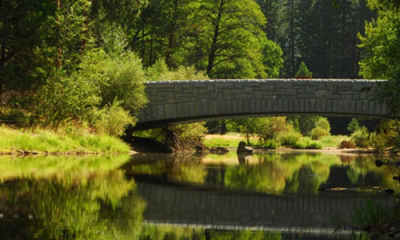 The Stoneman Bridge over the Merced River